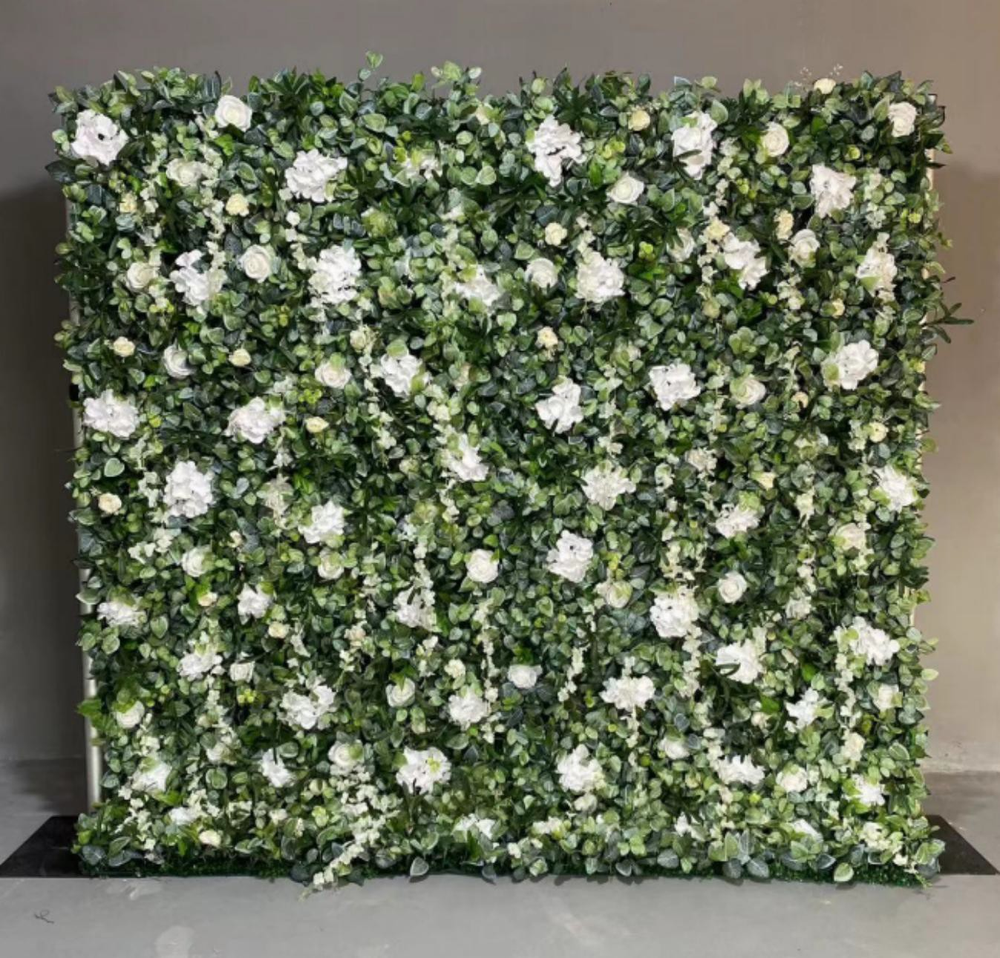 Artificial Floral Event Wall Backdrop – Style 30