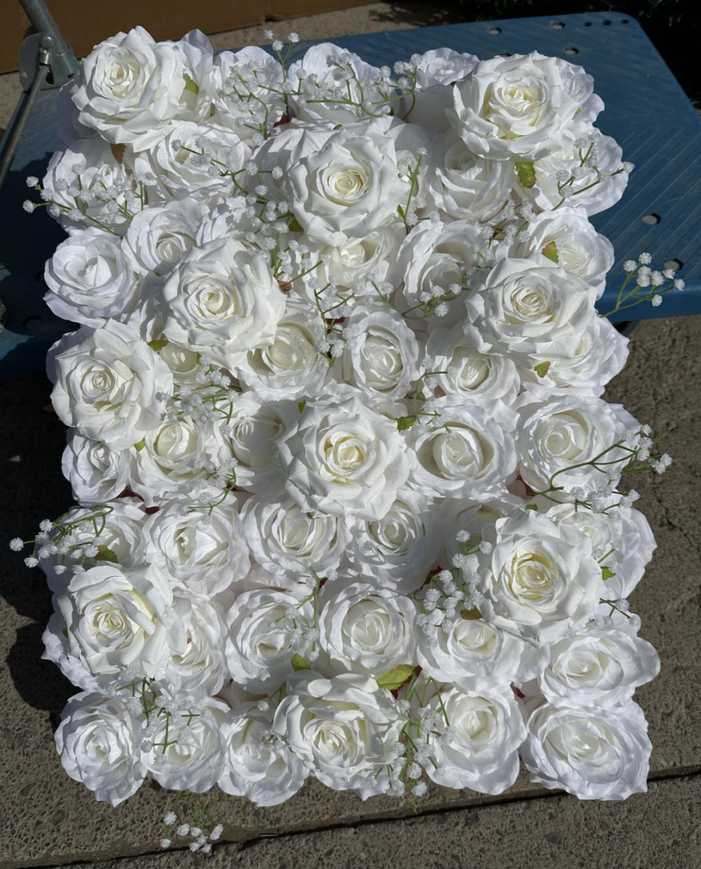 Artificial Floral Event Wall Backdrop – Style 73