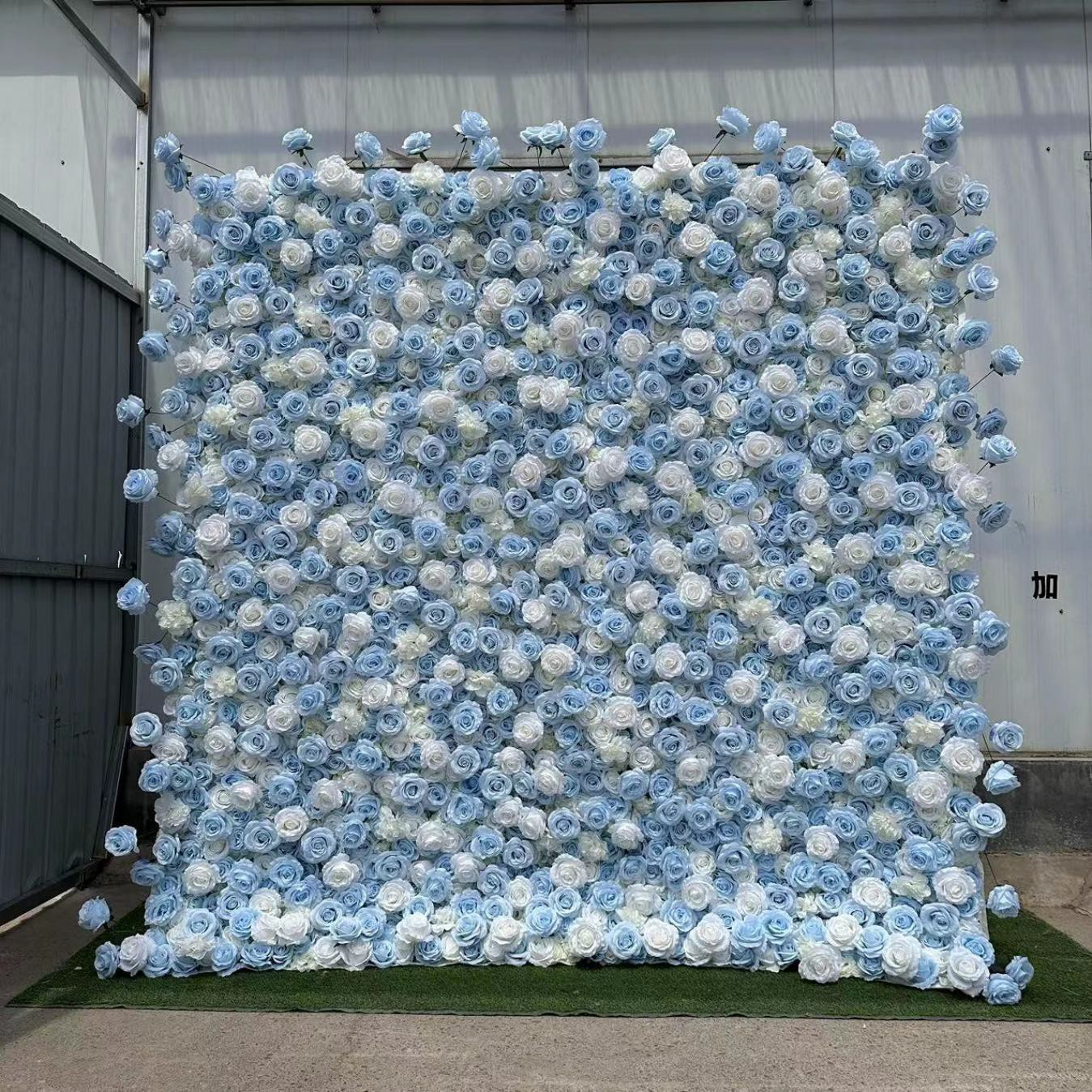 Artificial Floral Event Wall Backdrop – Style 77