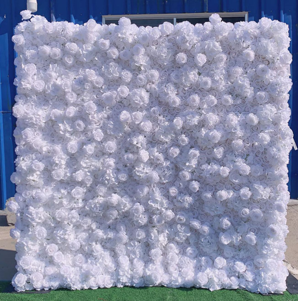 Artificial Floral Event Wall Backdrop – Style 03