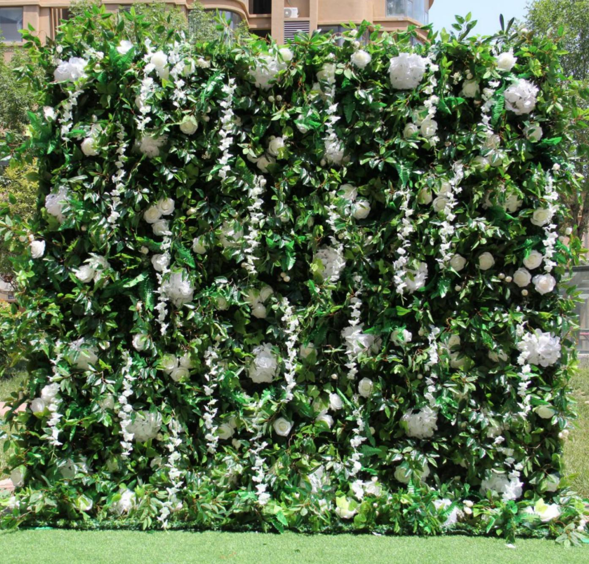 Artificial Floral Event Wall Backdrop – Style 06