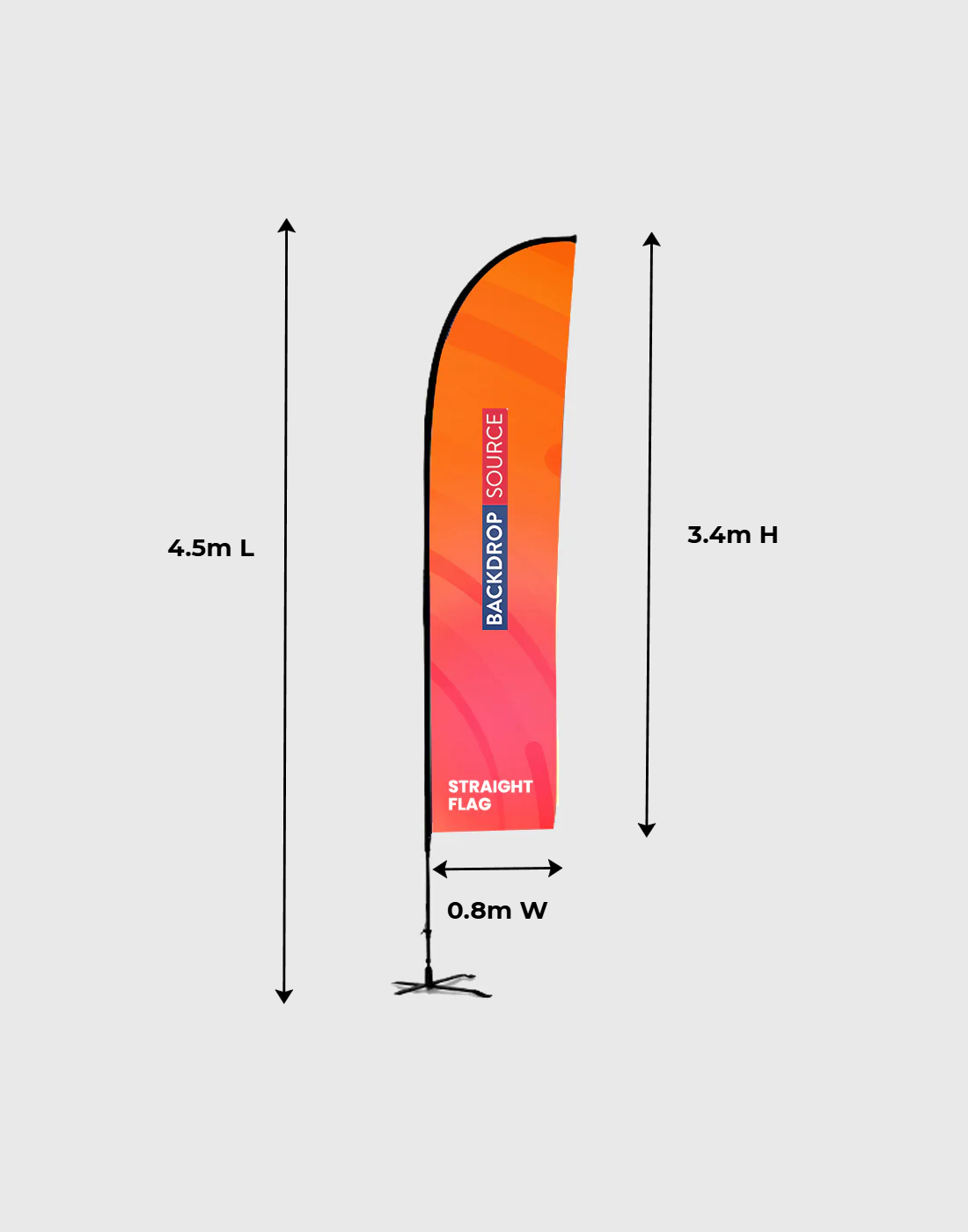 Feather Flag-Straight