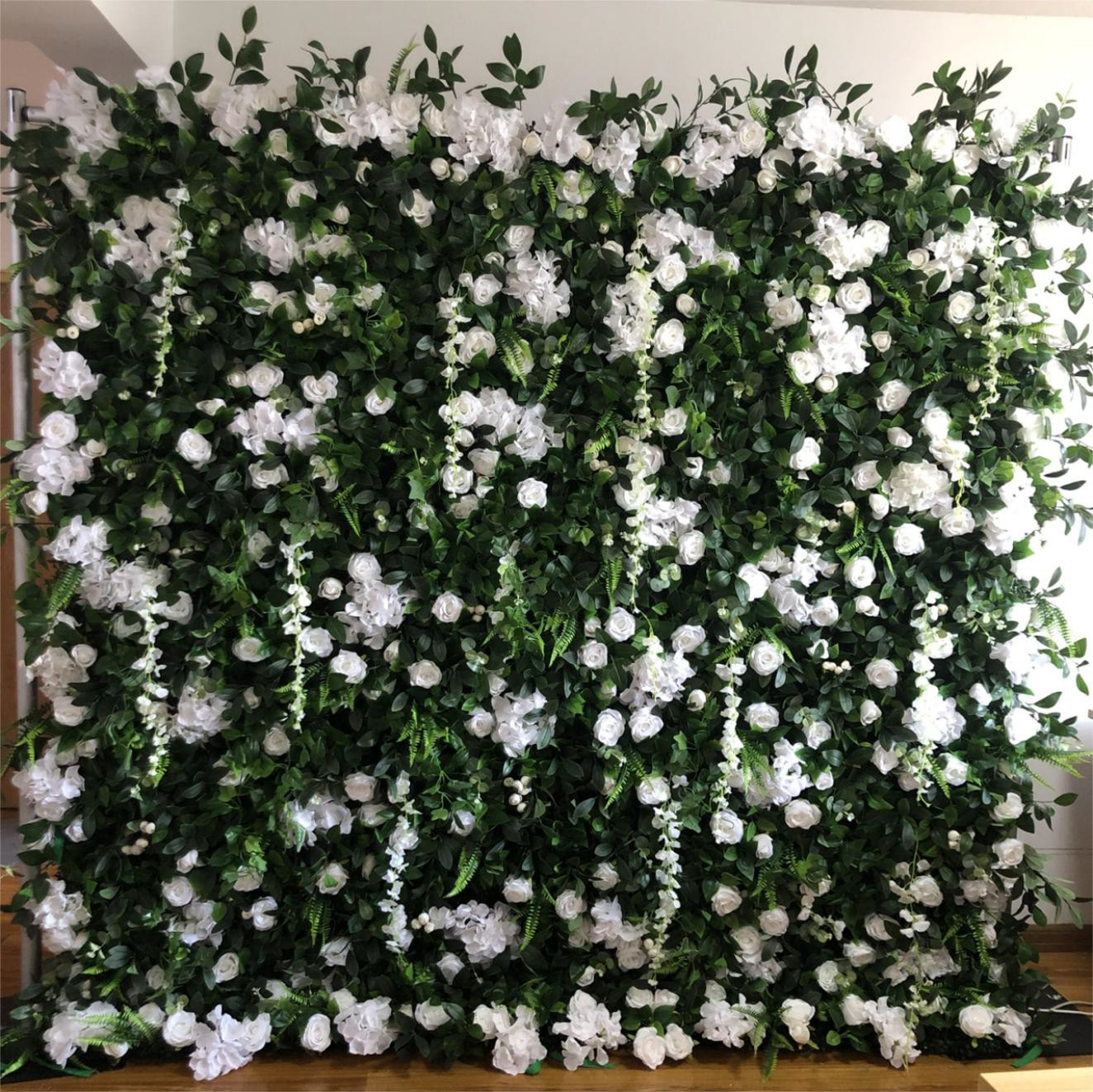 Artificial Floral Event Wall Backdrop – Style 49