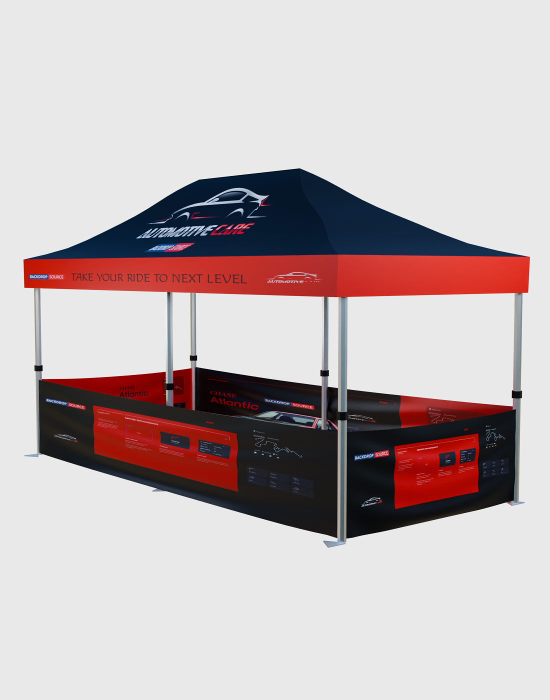 Heavy Duty Custom Canopy Tent (6m x 3m)